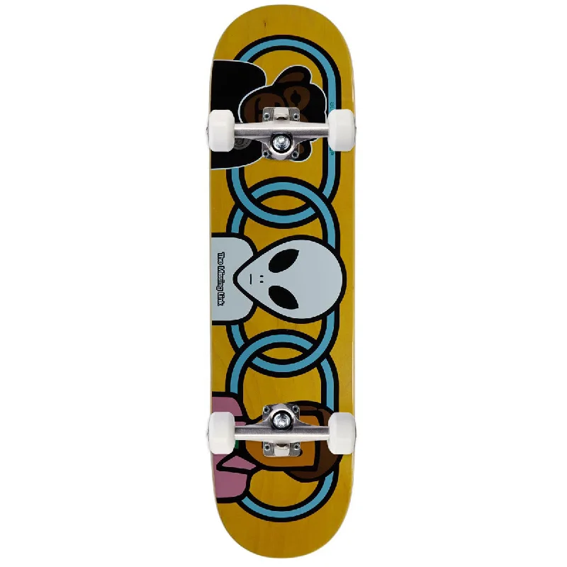 Comfortable Skateboard for Trick and Street Riding-Alien Workshop Missing Link Skateboard Complete - 8.25"