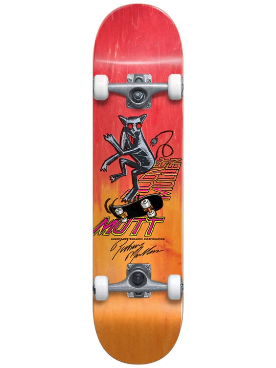 Electric Skateboard for Effortless Commuting-Almost Mini Mutt Youth Premium 7.375" Complete Skateboard