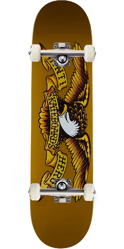 Lightweight Cruiser Skateboard for Easy Transport-Anti-Hero Classic Eagle Skateboard Complete - Tan - 8.06"