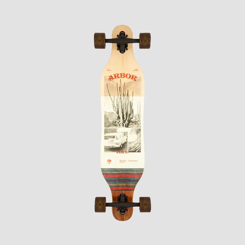 Trendy Mini Cruiser Skateboard for Kids-Arbor Photo Michael Townsend Axis Longboard Skateboard - 37"