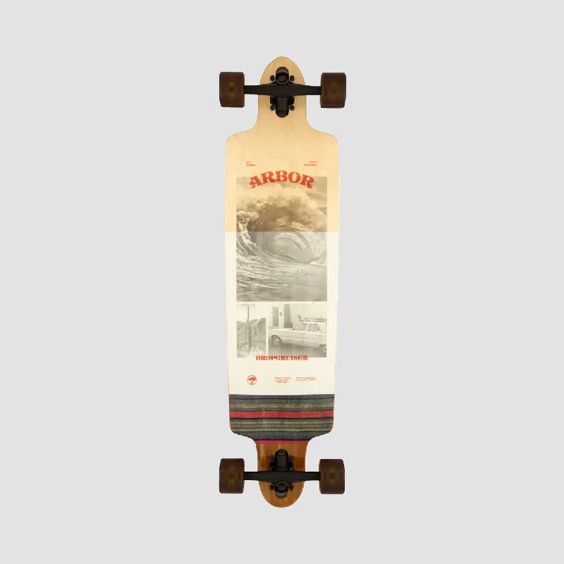 All-Purpose Skateboard for Street, Park, and Cruising-Arbor Photo Michael Townsend Dropcruiser Longboard Skateboard - 38"