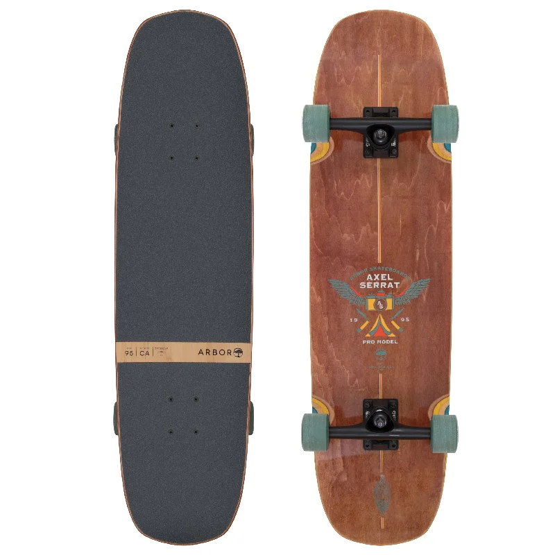 Professional Skateboard for Competitive Riders-Axel Serrat Pro 34 Crosscut