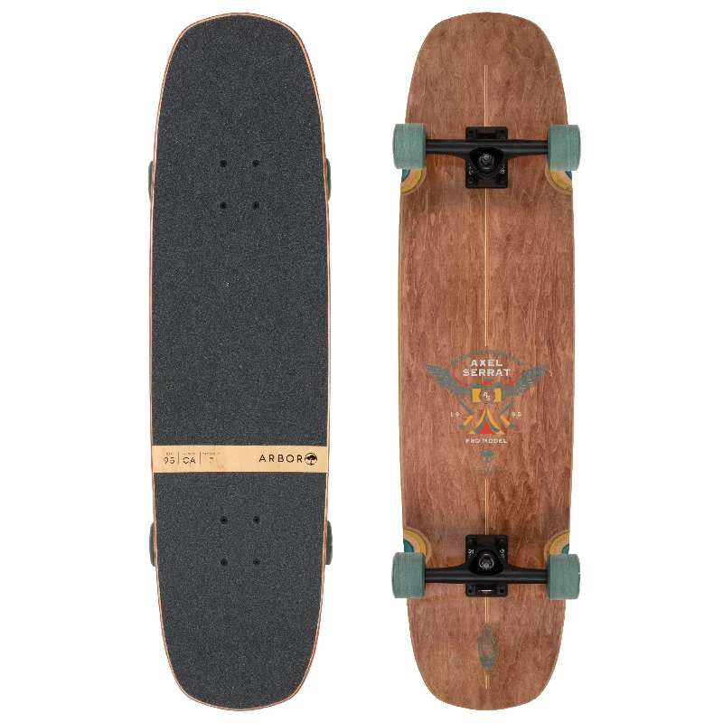 Lightweight Skateboard for Easy Maneuvering-Axel Serrat Pro 39 Crosscut