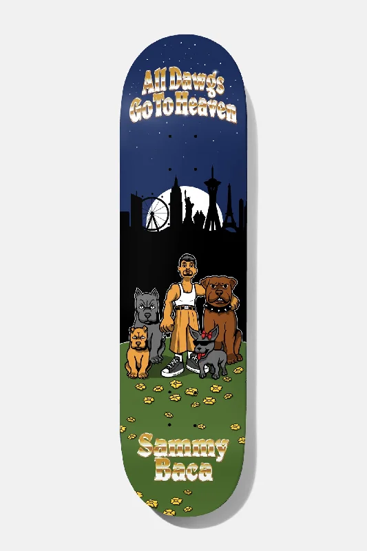 Eco-Conscious Skateboard for Sustainable Transport-Baca All Dawgs Go To Heaven 8.5