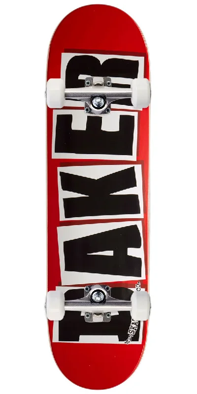 Longboard Skateboard for Comfortable Rides-Baker Brand Logo Skateboard Complete - Black - 8.475"