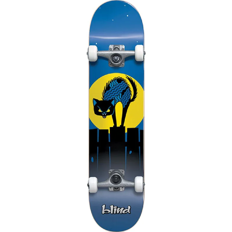 All-Terrain Electric Skateboard for Off-Road Rides-Blind Nine Lives First Push Soft Top in Blue 6.75" Skateboard