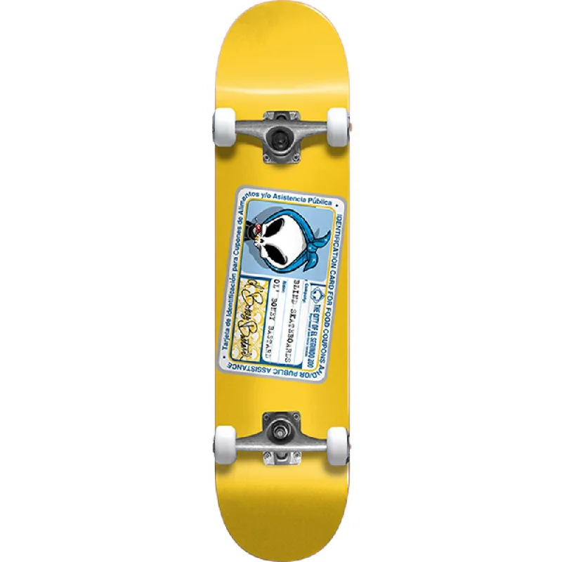 Smooth Rolling Skateboard for Easy Control-Blind Old Boney Bastard Yellow First Push 8.25" Skateboard