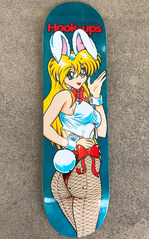 Longboard Skateboard for Comfortable Rides-Bunny Girl 8.5 X 32.25