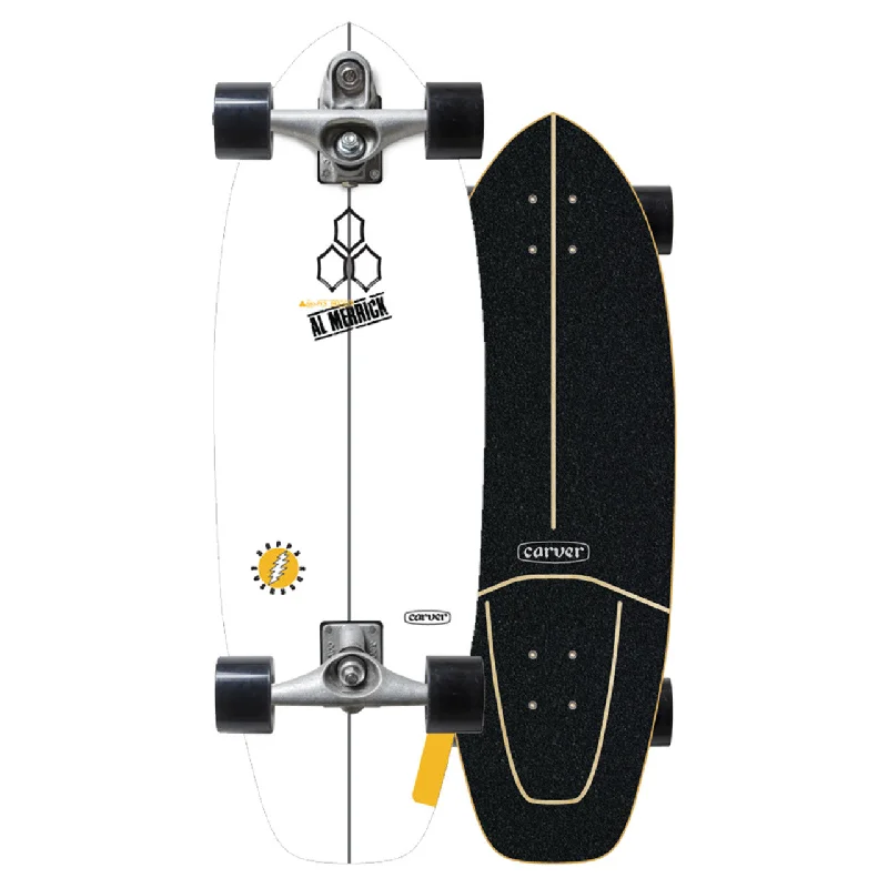 Performance Skateboard for High-Speed Rides-Carver C7 Channel Islands Happy Everyday 30.75" w/ C7 Trucks - Surfskate Complete