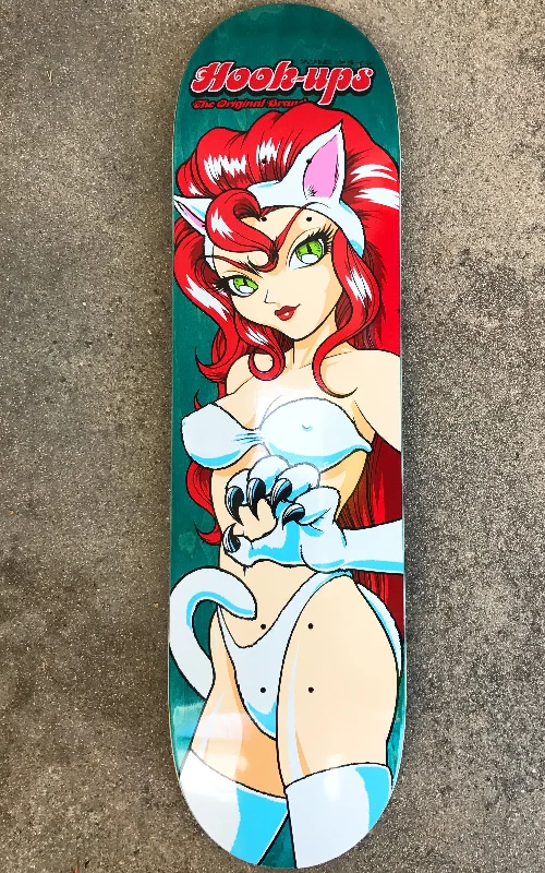 Classic Skateboard for Retro Style-Cat Girl Akiko - 8.25 X 31.75 ASSORTED COLORS