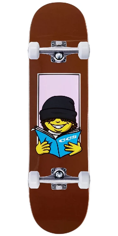 Lightweight Skateboard for Tricks and Stunts-CCS Catalog Kid Skateboard Complete - Brown