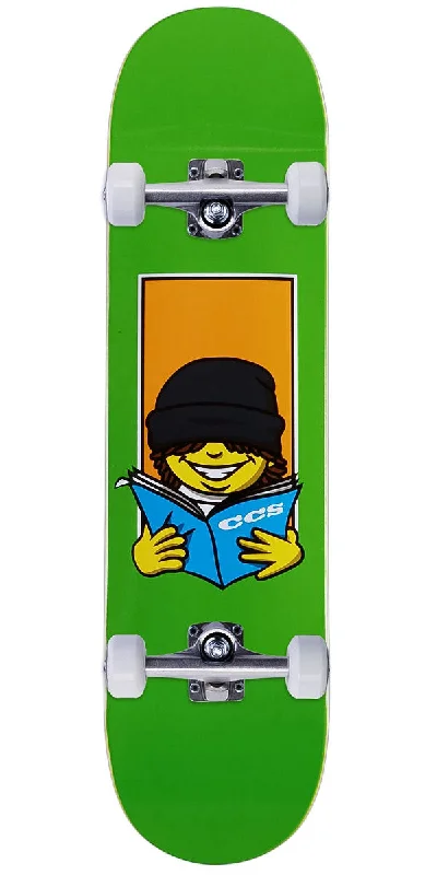 Skateboard with Flashing LED Wheels for Style-CCS Catalog Kid Skateboard Complete - Green