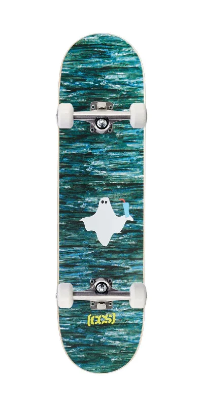 Skateboard Deck with Graphic Designs for Personalization-CCS Ghost Mini Skateboard Complete - 7.00"