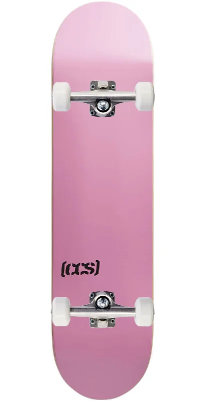 Easy-to-Use Skateboard for Beginners and Pros-CCS Logo Skateboard Complete - Pink