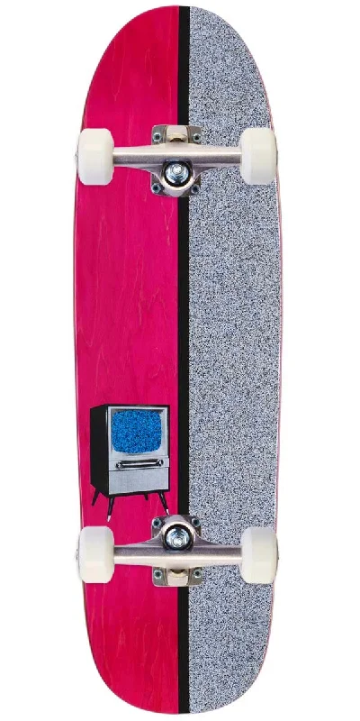 Skateboard Set for Kids with Colorful Designs-CCS Noise Shp1 Shaped Skateboard Complete - Pink - 9.125"