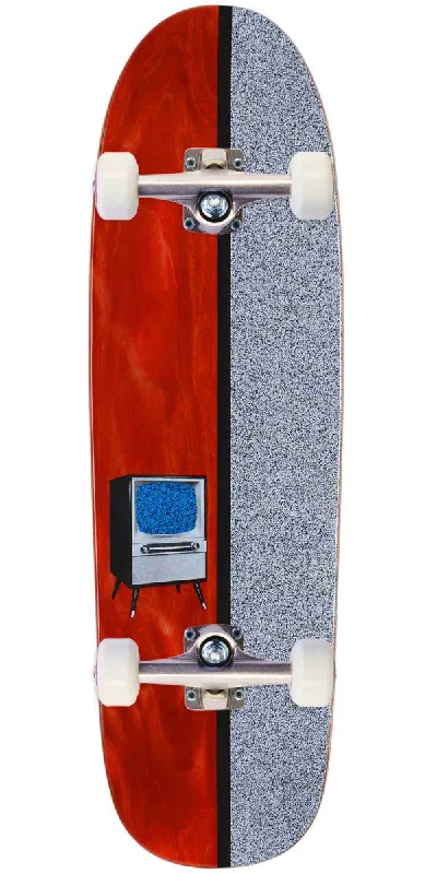 Eco-Friendly Skateboard for Sustainable Riding-CCS Noise Shp1 Shaped Skateboard Complete - Red - 9.125"