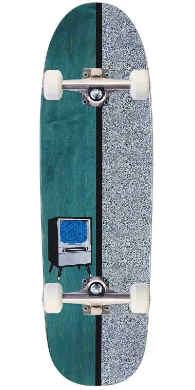 Complete Skateboard for Kids and Teens-CCS Noise Shp1 Shaped Skateboard Complete - Teal - 9.125"