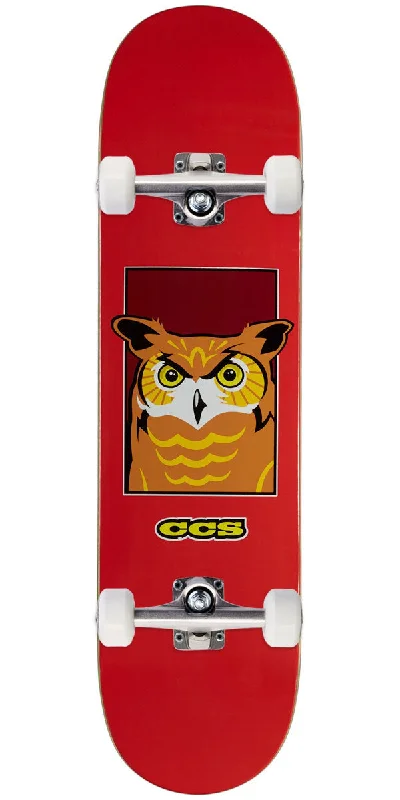 Beginner Skateboard for Learning New Tricks-CCS Odd Birds Owl Skateboard Complete