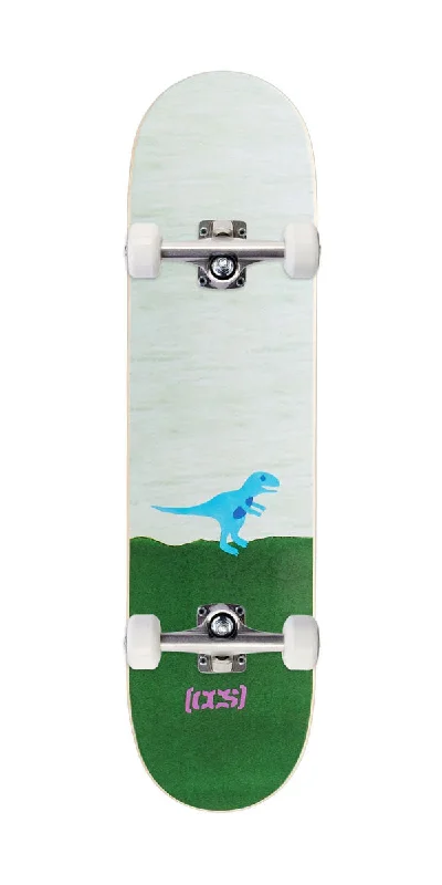 Off-Road Skateboard for Adventure Riders-CCS T-Rex Mini Skateboard Complete - 7.00"