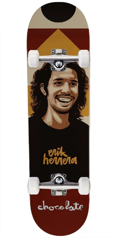 Top-Quality Skateboard Trucks for Stability-Chocolate Herrera Hecox Portrait Skateboard Complete - 8.25"