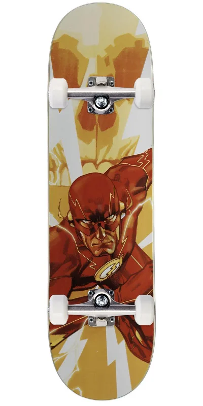 Pro-Level Skateboard for Serious Skaters-Color Bars x DC Comics Speedster Skateboard Complete - 8.25"