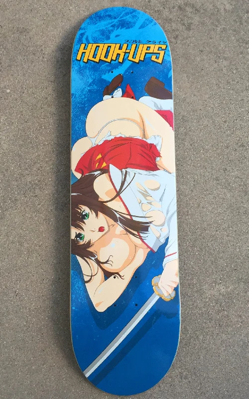 Complete Cruiser Skateboard for Fun and Easy Rides-Samurai Girl - 8.38 X 32