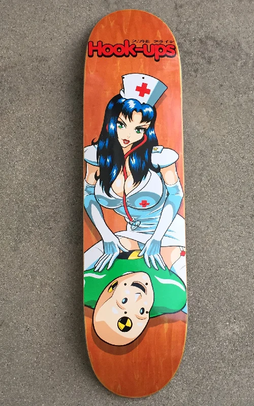 Durable Skateboard for Street and Park Use-CPR Nurse - 8 X 31.75