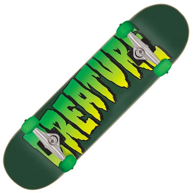 Durable Skateboard with Professional Bearings-Creature Logo Complete 8.0"