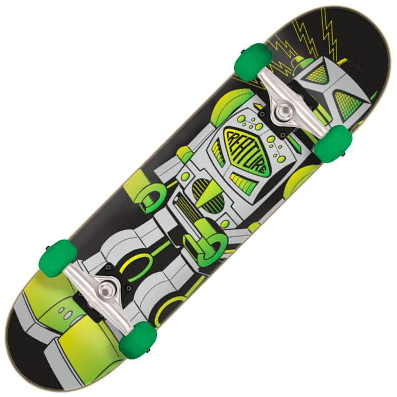 Advanced Skateboard Deck for Professional Skaters-Creature Robot Complete 7.8"