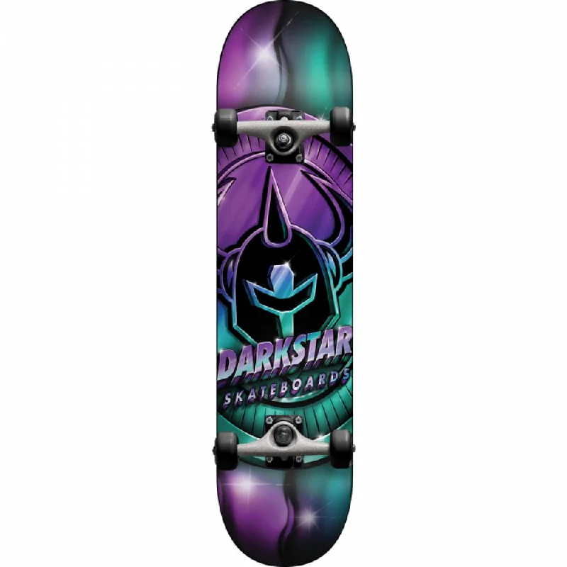 Off-Road Skateboard for Adventure Lovers-Darkstar Anodize Aqua/Purple  8.0" Skateboard