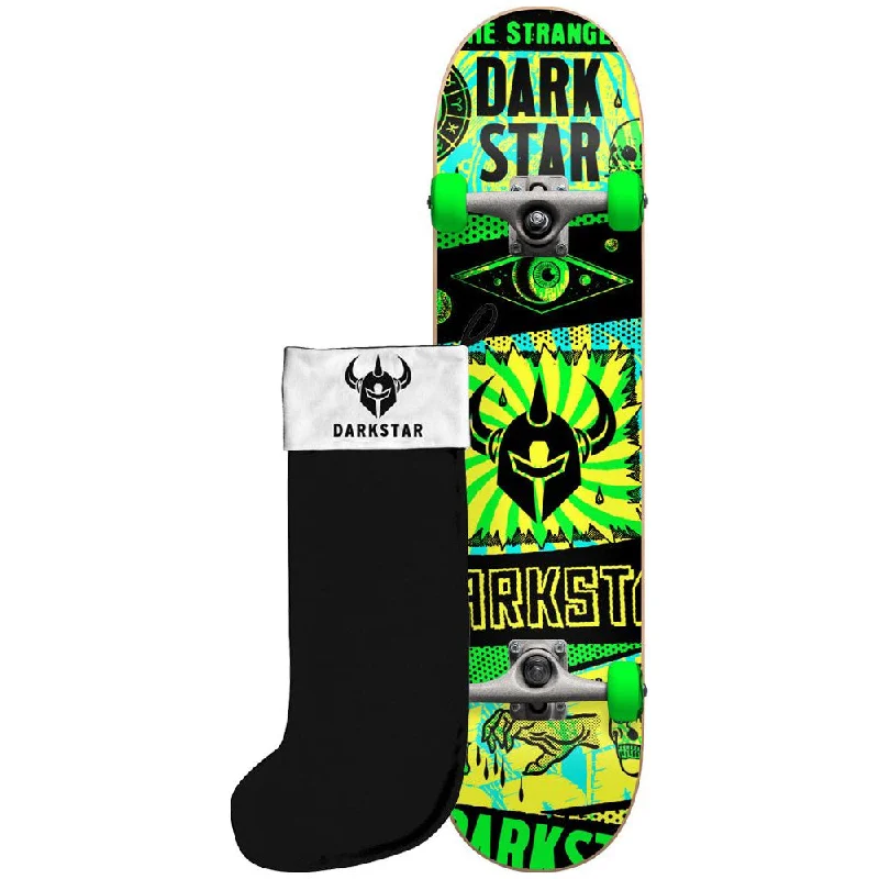 Electric Skateboard with Bluetooth for Music Riding-Darkstar Completes Collapse Yth First Push Complete W/Stocking Complete