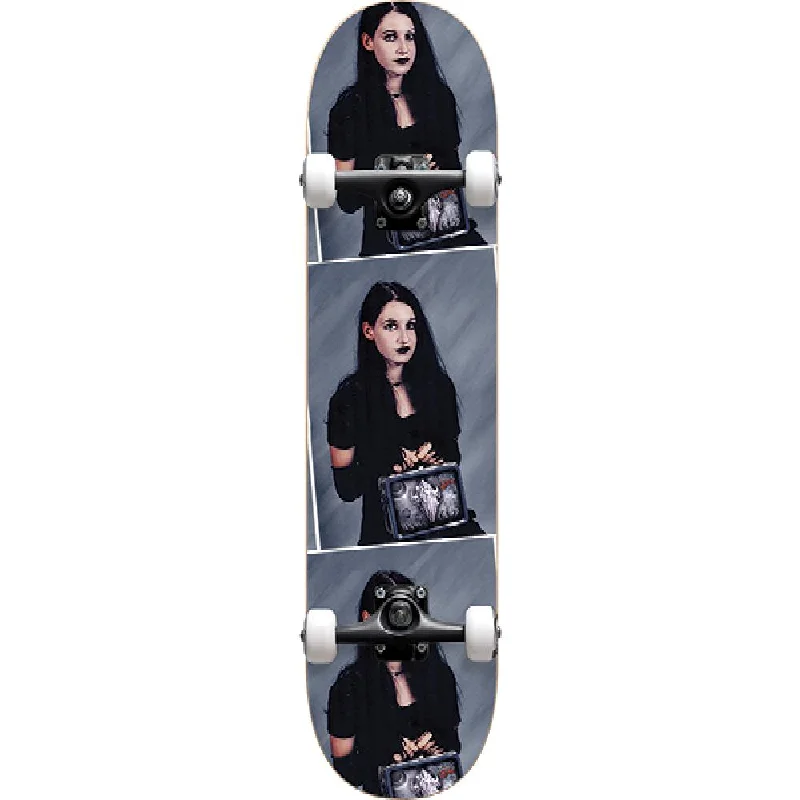 Eco-Friendly Skateboard Deck for Sustainable Riding-Darkstar Goth Girl First Push 7.875" Skateboard