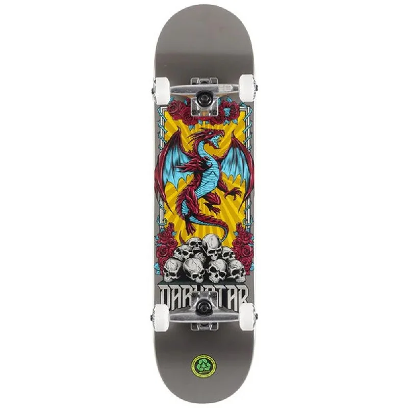 Top-Quality Skateboard Trucks for Stability-Darkstar Levitate Charcoal First Push Softwheel 8.0" Skateboard