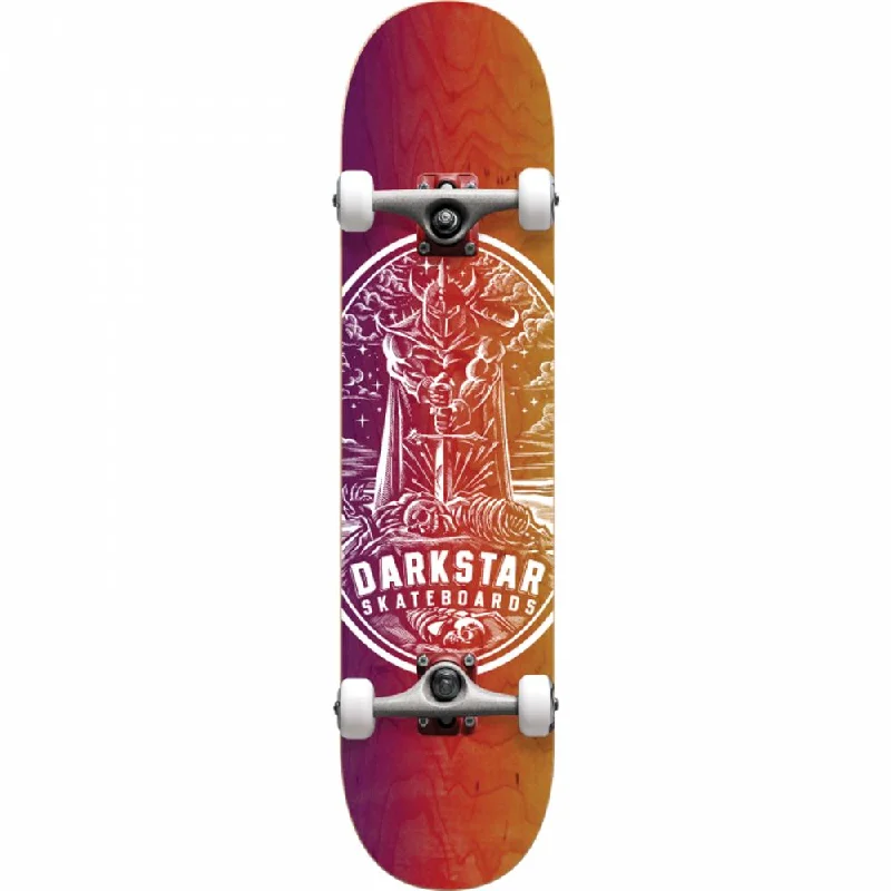 Smooth Rolling Skateboard for Easy Control-Darkstar Warrior 7.37" Youth Skateboard