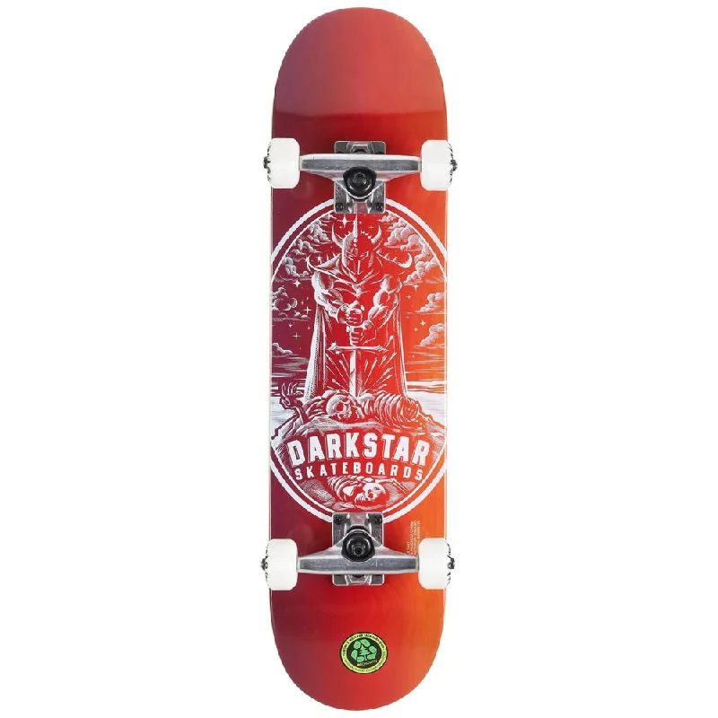 All-Around Skateboard for Trick and Street Riding-Darkstar Warrior Youth First Push Premium 7.37" Skateboard