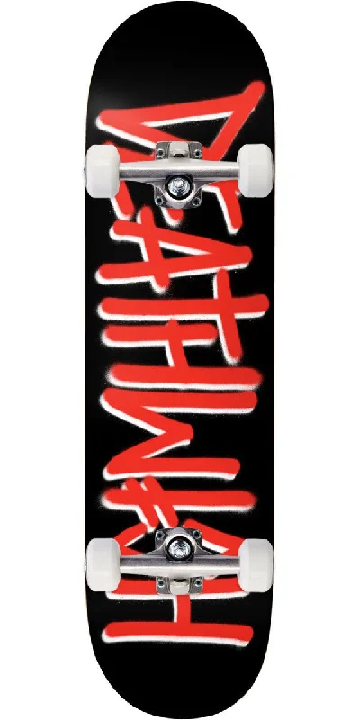 Compact Skateboard for Easy Travel and Storage-Deathwish Deathspray Skateboard Complete - 8.38"