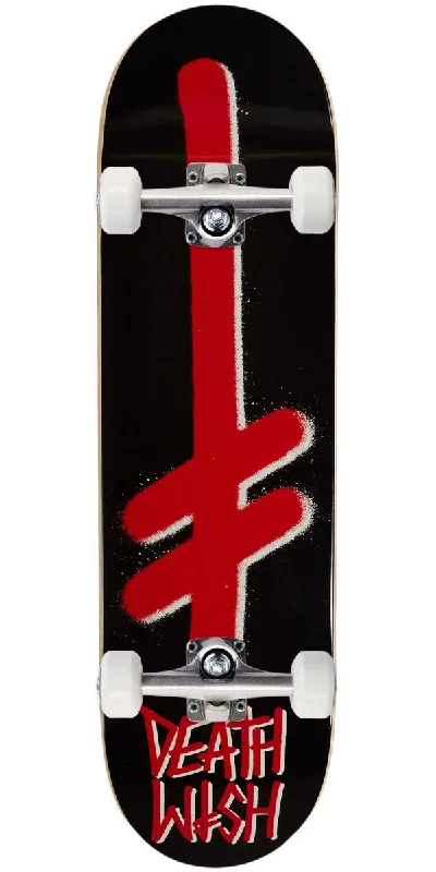 Custom Longboard for Personalized Design-Deathwish Gang Logo Skateboard Complete - 8.60"