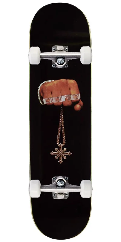 Professional Skateboard with High-Quality Trucks-Disorder Domo Chain Skateboard Complete - 8.00"