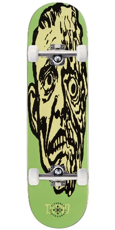 Performance Skateboard for High-Speed Rides-Disorder Munster Domo Skateboard Complete - Yellow - 8.25"