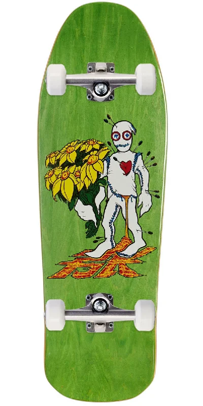 Easy-to-Use Skateboard for Beginners and Pros-Dogtown Bryce Kanights Flower Guy 1 Reissue Skateboard Complete - Assorted Stains - 10.125"