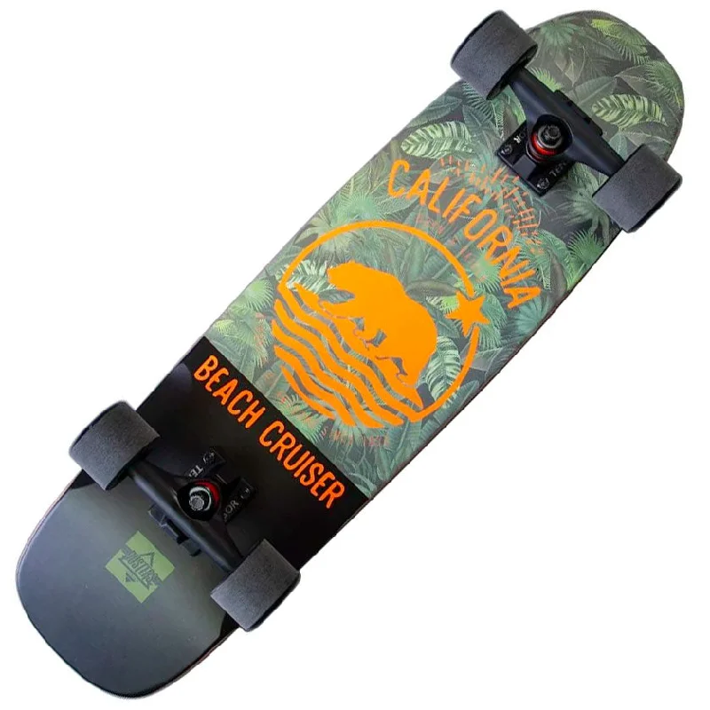 Stylish Custom Skateboard for All Ages-Dusters Jungle Beach Cruiser 8.0"