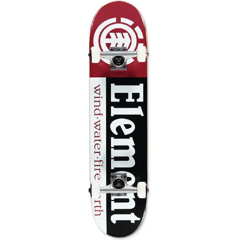 Compact Foldable Skateboard for Easy Travel-Element Section 7.5" Complete Skateboard