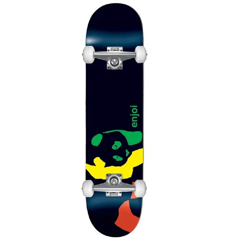 High-Quality Skateboard for Smooth Handling-ENJOI COMPLETE RASTA PANDA FP (7.75")