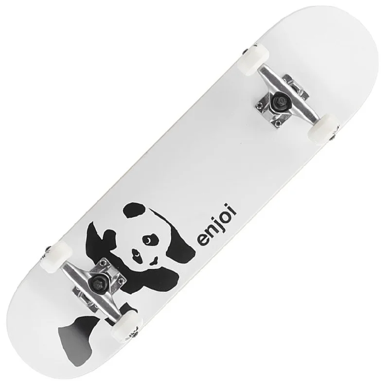 Comfortable Skateboard with Cushioned Deck-Enjoi Panda Complete 7.75"