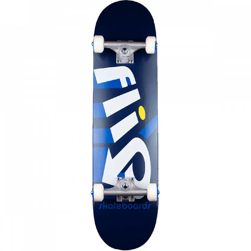 Custom-Designed Skateboard Deck for Unique Looks-Flip Strobe 8.0" Blue Skateboard