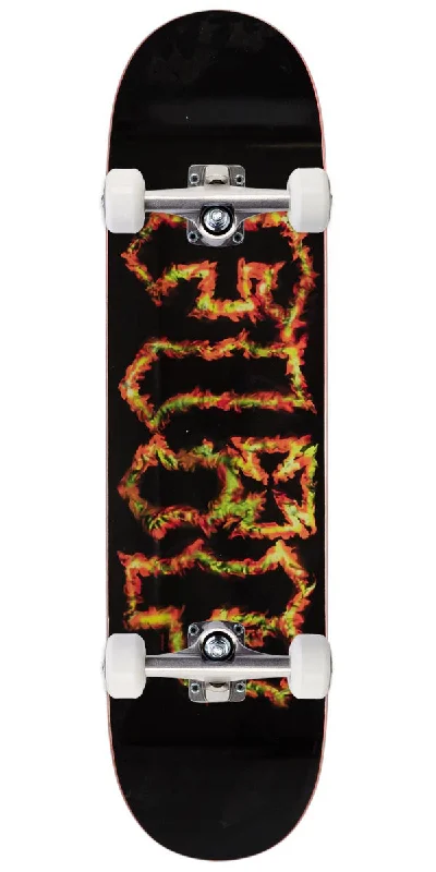 Skateboard with LED Lights for Night Riding-Flip Team HKD Fuego Skateboard Complete - 8.00"