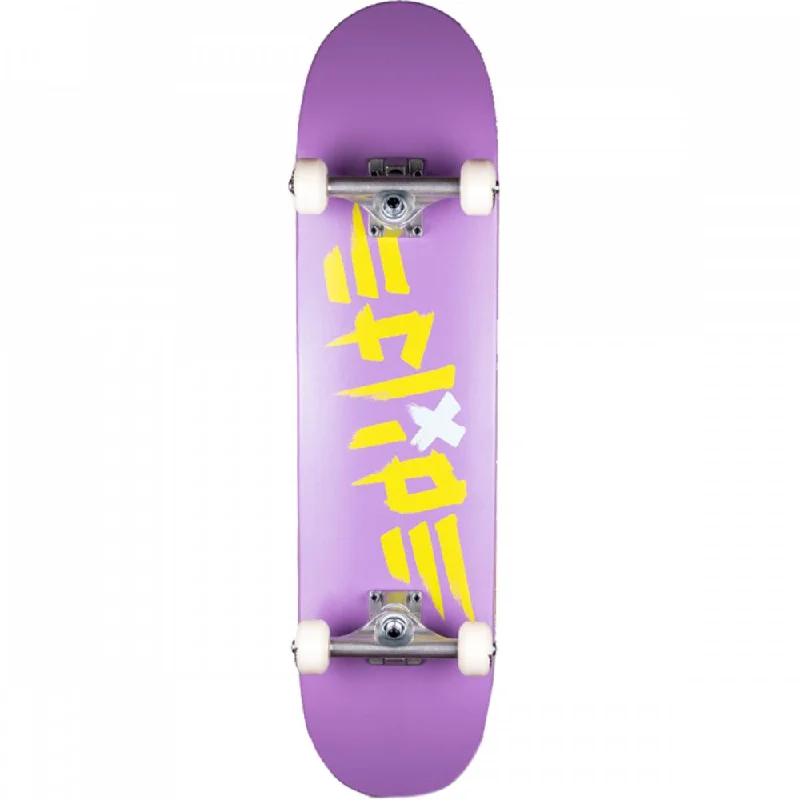 Trendy Skateboard Set for All Ages-Flip Wings 7.75" Violet Skateboard