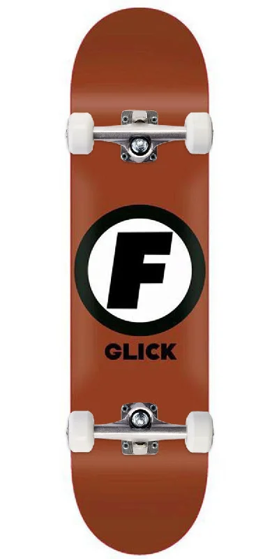 Electric Skateboard with Bluetooth for Music Riding-Foundation Glick Classic F Skateboard Complete - Rust - 8.00"