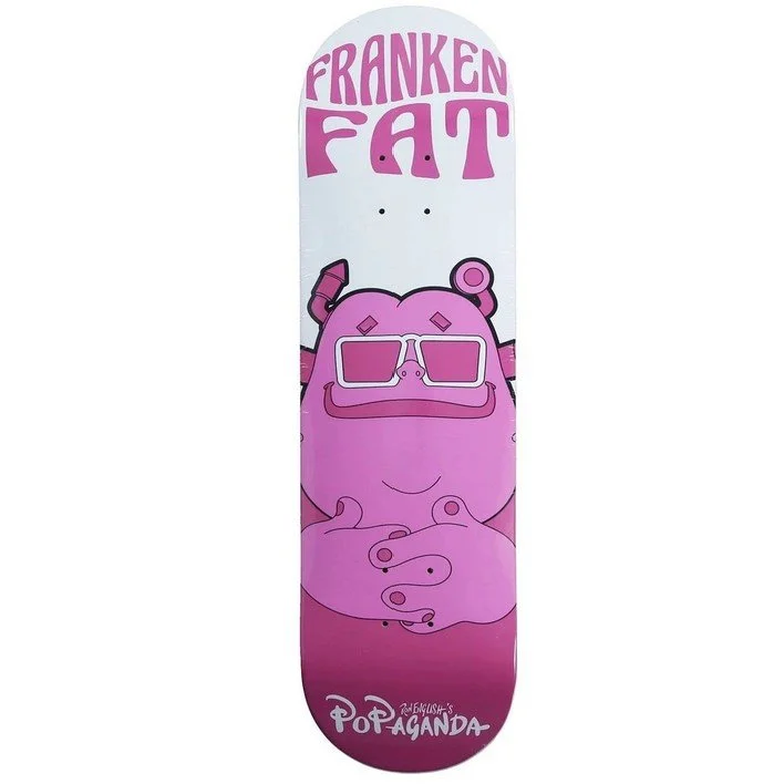 Off-Road Skateboard for Adventure Lovers-Franken Fat- Cereal Killers Silkscreen Skareboard by Ron English