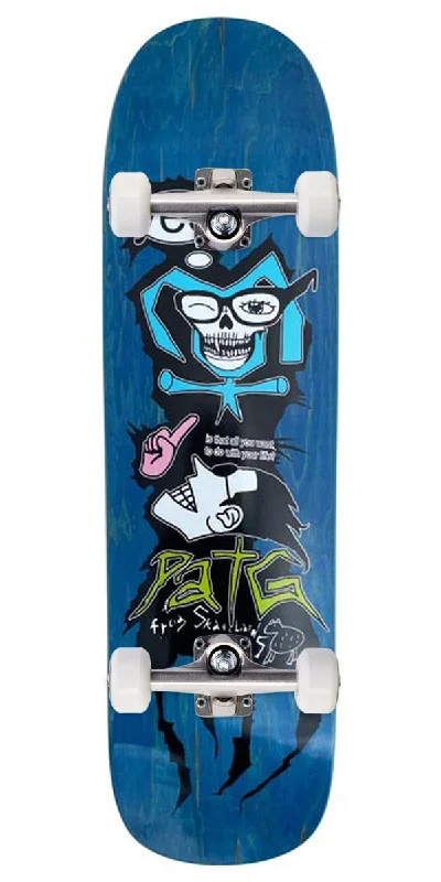 High-Quality Skateboard for Cruising and Tricks-Frog Disobediant Pat G Skateboard Complete - 8.55"